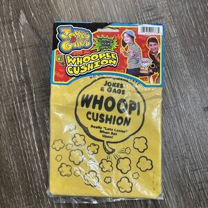 Jokes & Gags WHOOPEE CUSHION Fart Gas Smelly Gross Funny Yellow Poop NEW Vintage